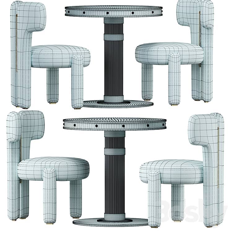 Idaho chair Willis dining table