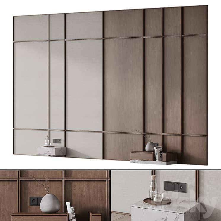 Headboard 006 | bedroom headboard | Wall composition