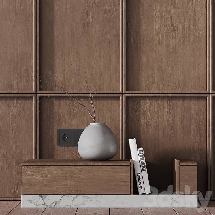 Headboard 006 | bedroom headboard | Wall composition