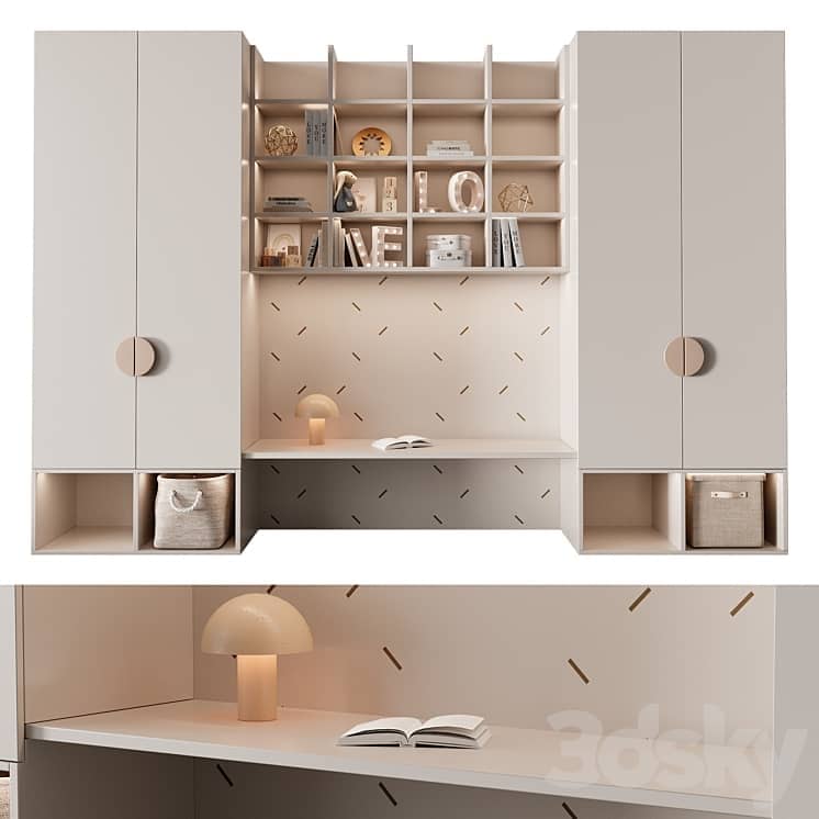 Children's Closet with fillings