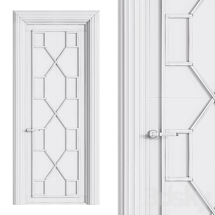 Modern entrance door 45