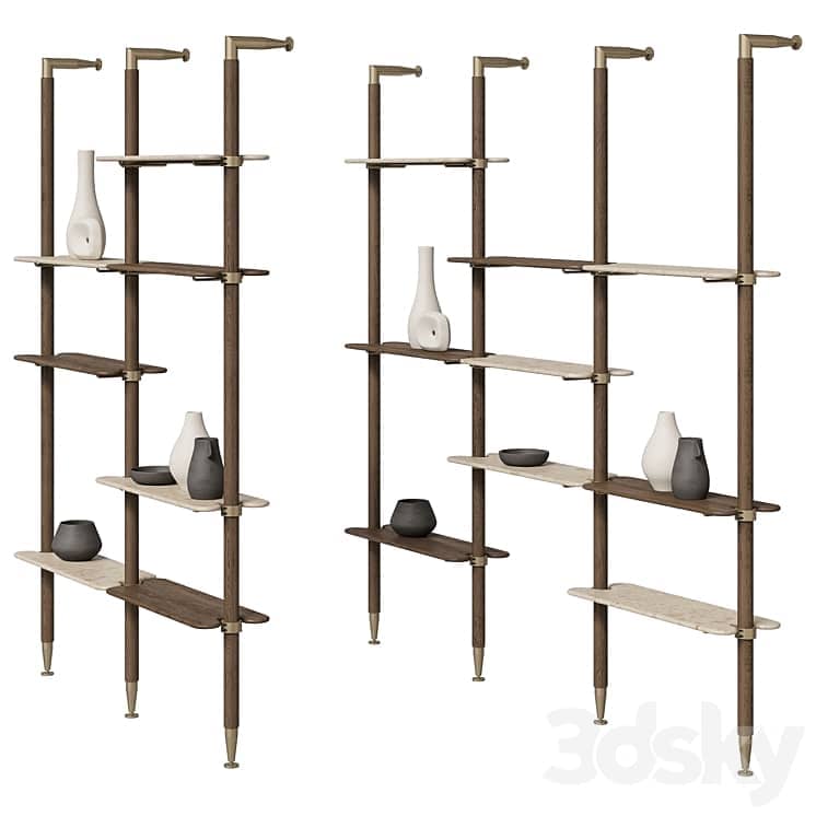 Baxter Lloyd bookcase wall mount