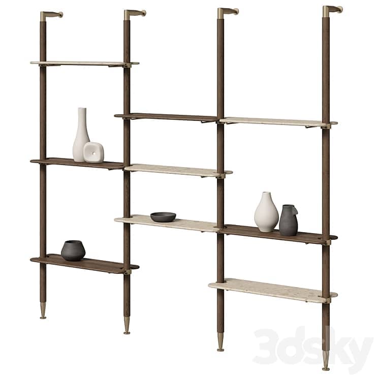 Baxter Lloyd bookcase wall mount