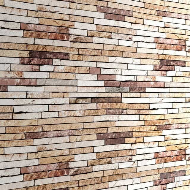 Slate stone wall slate stone stone wall wild stone Stone 3D Models