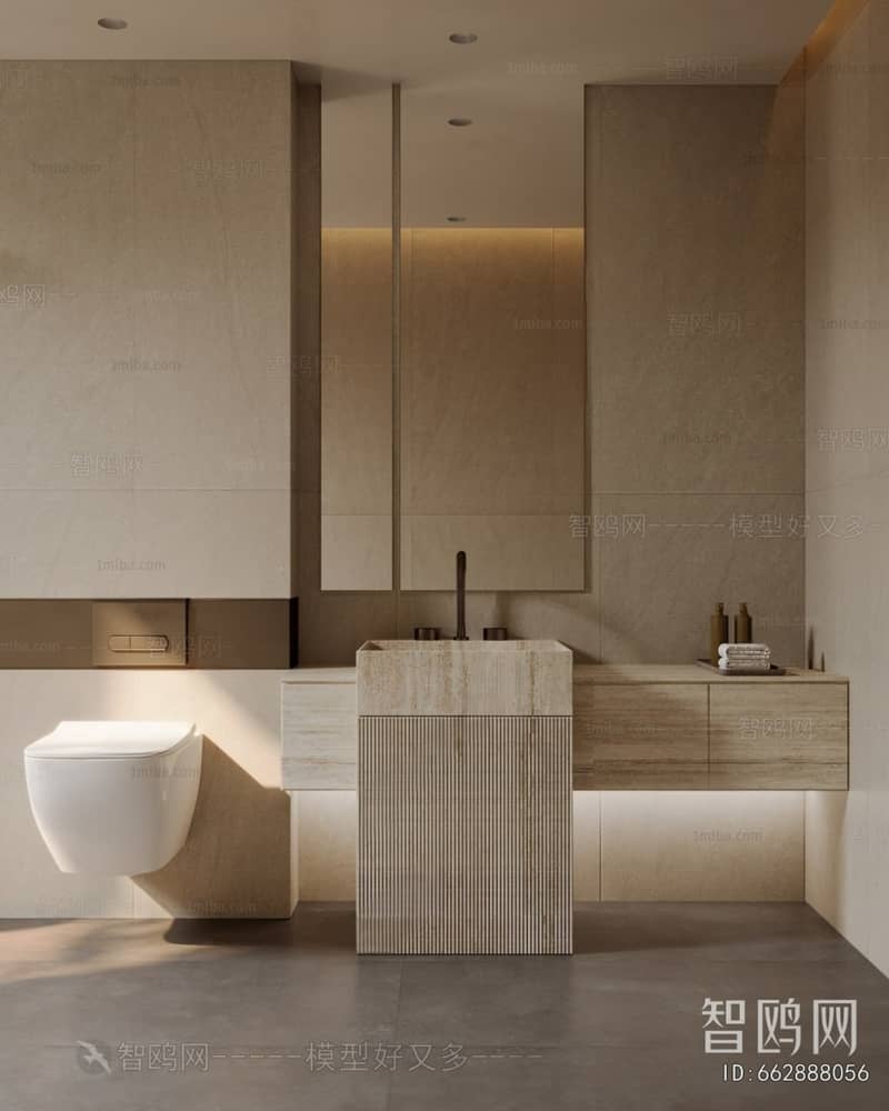 bathroom minimalist style