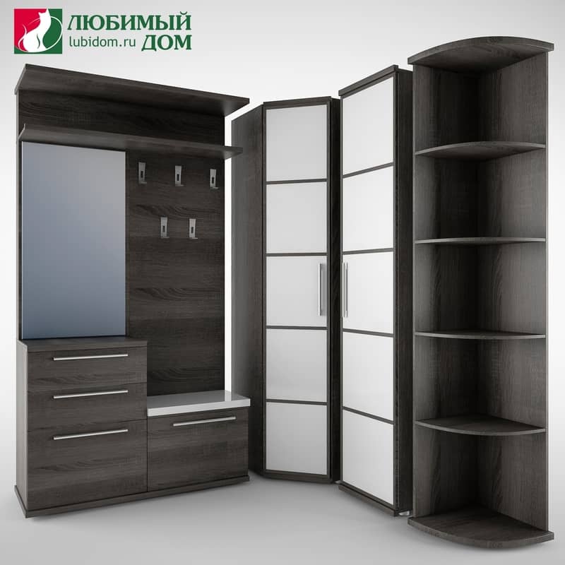 modern hall cabinet