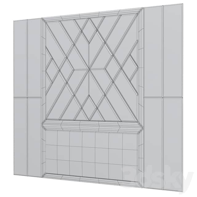 Headboard Premium PRO No. 29 Other 3D Models