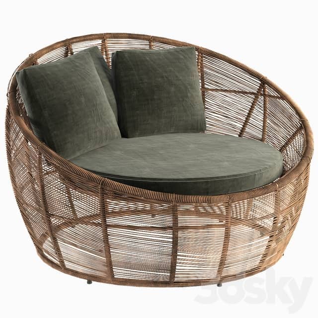 Garden Armchair 3D Models