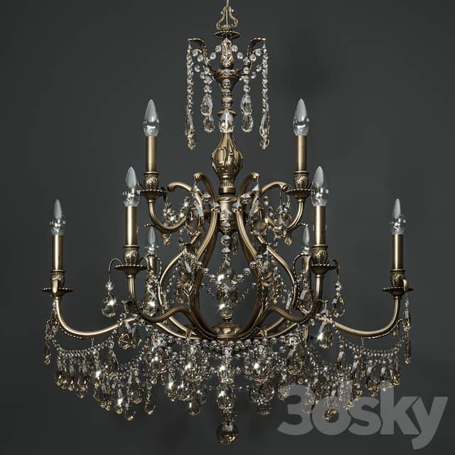 Crystalsorama dawson Pendant light 3D Models