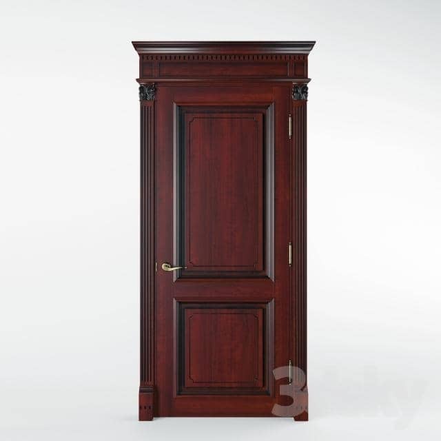 classic wooden door