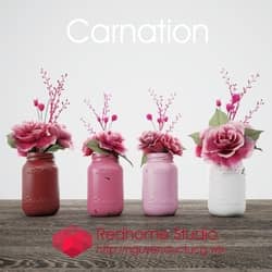 pink flower arrangement studio 