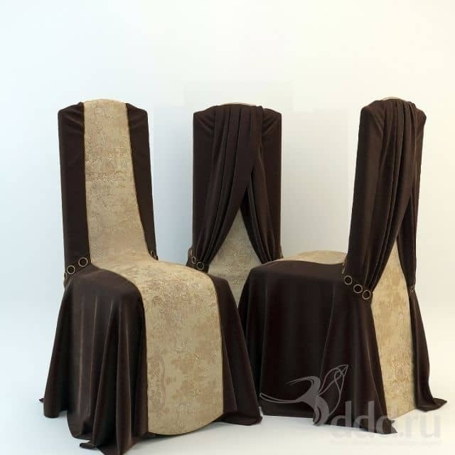 brown beige chair cover