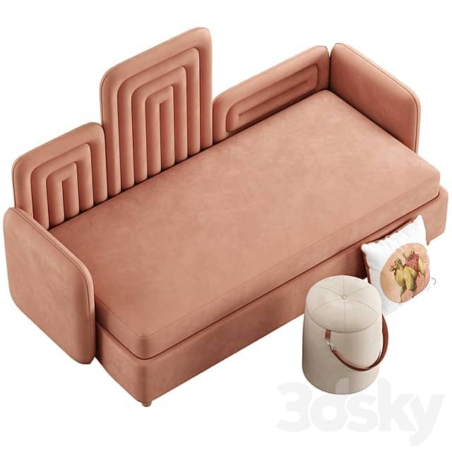 Baby bed Lollipop M Manifesto 3D Models