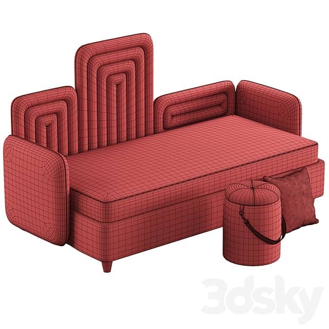 Baby bed Lollipop M Manifesto 3D Models