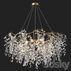 Crystal Chandelier Pendant light 3D Models 