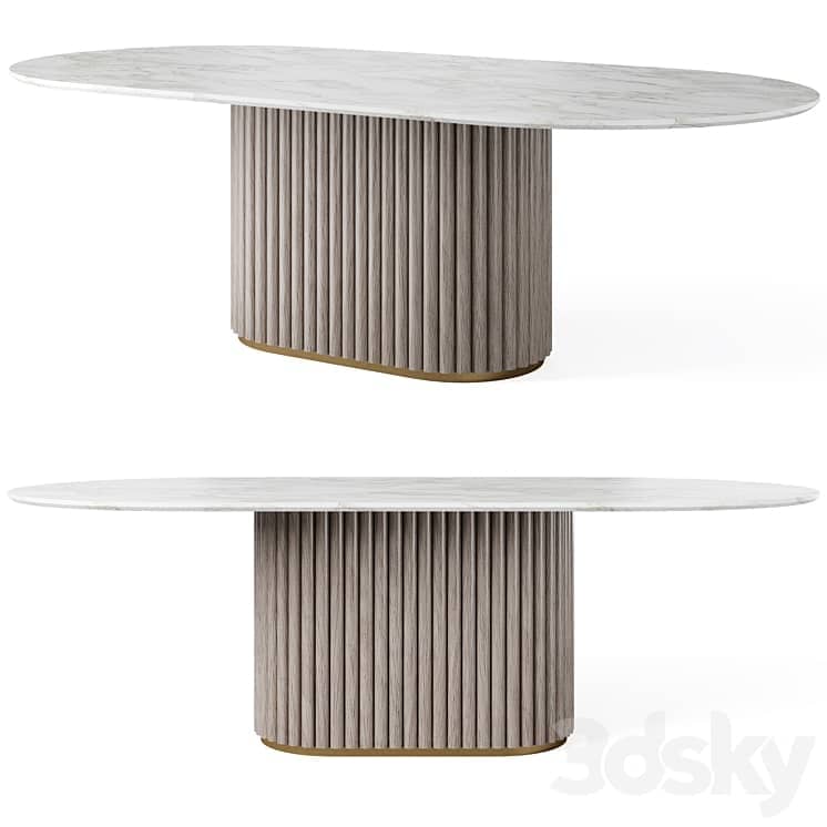 NEWMAN Dining Table and WATERTON Chair