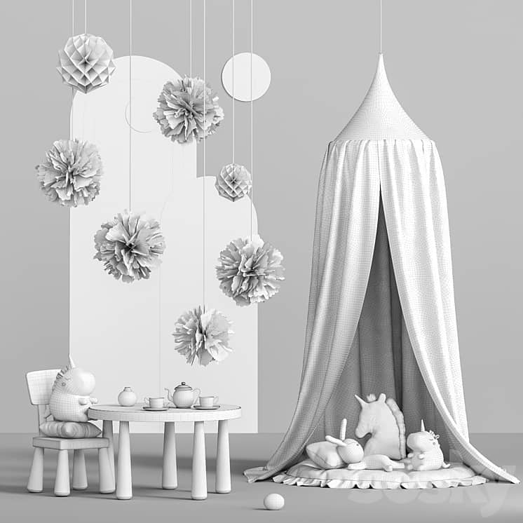 Toys, decor and furniture for children's 142