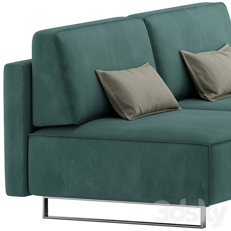 Straight sofa MOON FAMILY 005