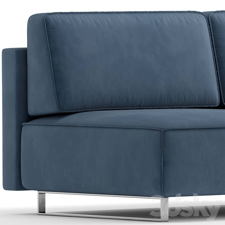 Straight sofa MOON FAMILY 005