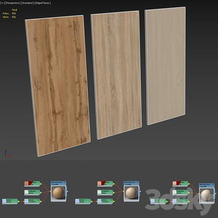 Wood textures chipboard