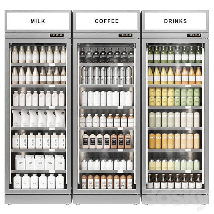 Beverage Refrigerators for Shop 02