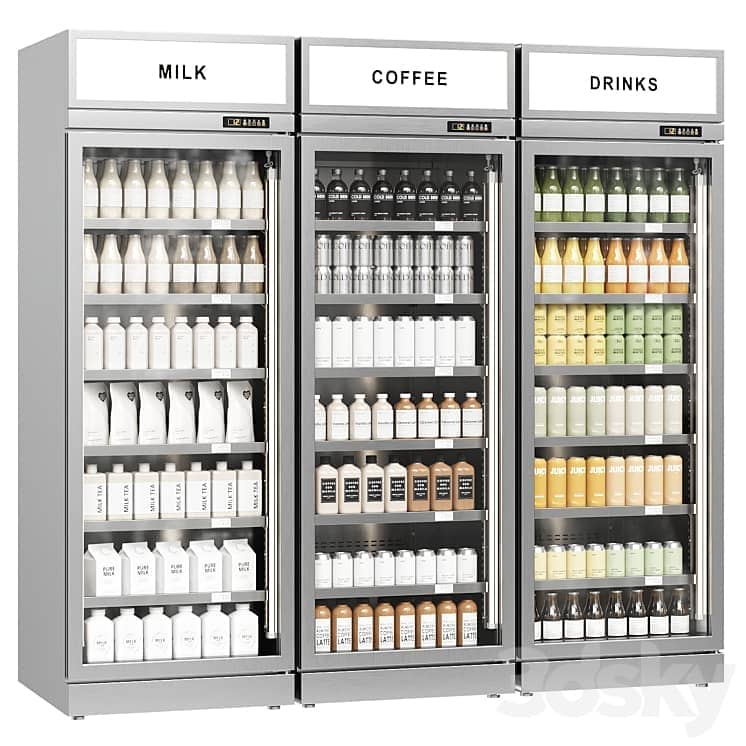 Beverage Refrigerators for Shop 02