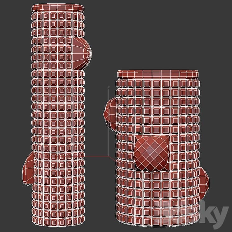 Galerie la Mode Josiane glass vase