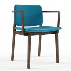 modern armchair blue 