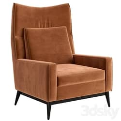 Embassy Bronze Brown Lounge Chair by Paul McCobb 