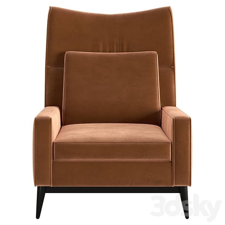 Embassy Bronze Brown Lounge Chair by Paul McCobb