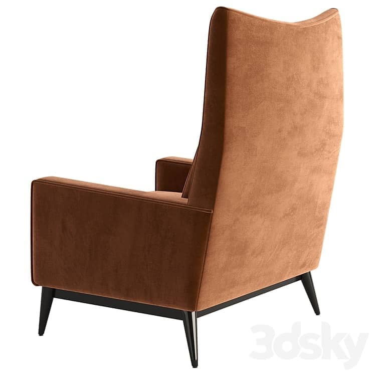 Embassy Bronze Brown Lounge Chair by Paul McCobb