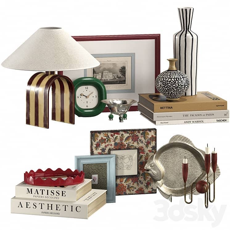 Vintage Decorative Set 08