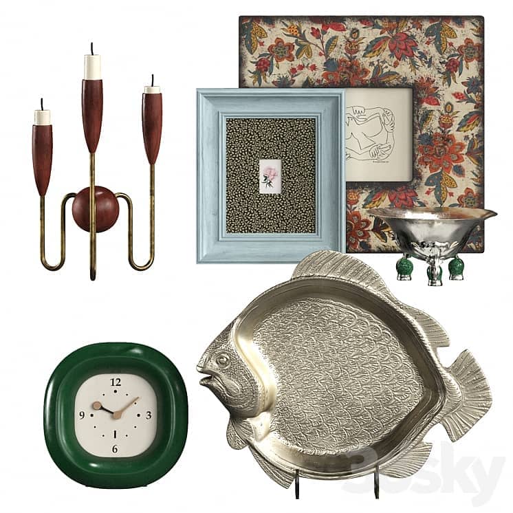 Vintage Decorative Set 08