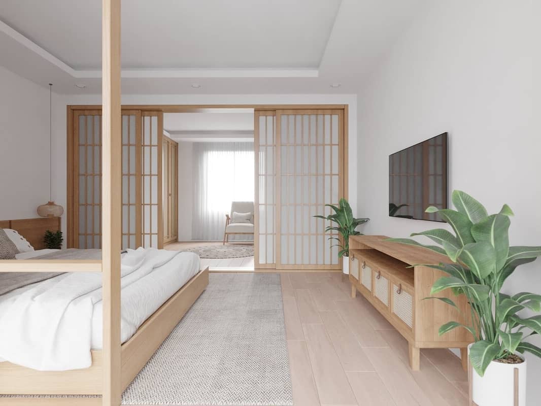  3D Interior Bedroom by Quang Pham