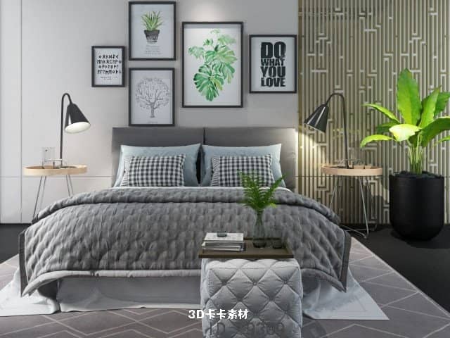 bedroom modern decor
