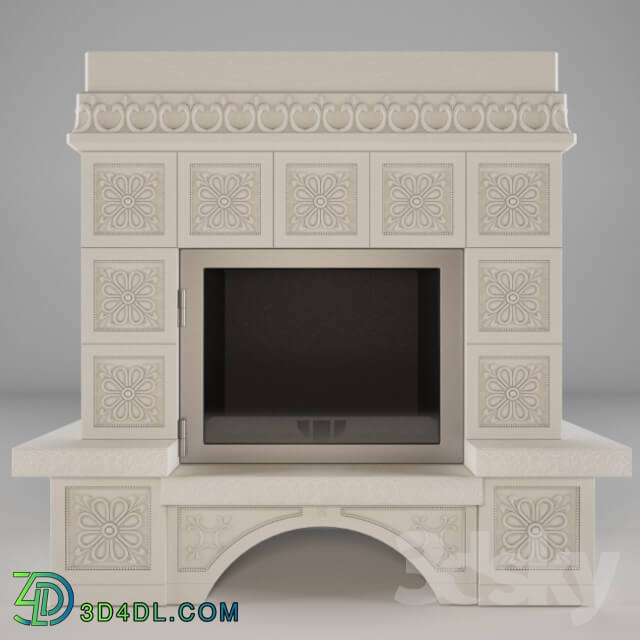 Fireplace - Fireplace lined petrographer