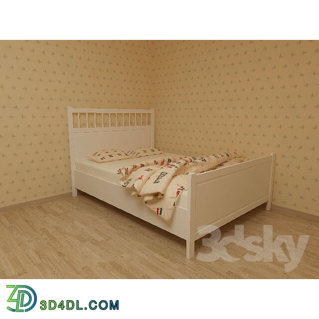 Bed - Hemnes Bed _IKEA_