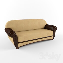 Sofa - Sofa - with wide sidewalls 