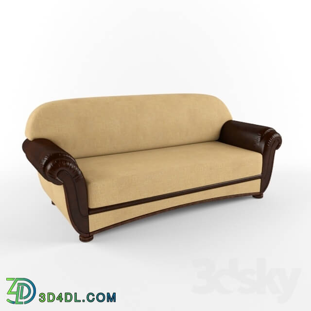 Sofa - Sofa - with wide sidewalls