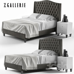 Bed - Scarlett Tufted Bed 