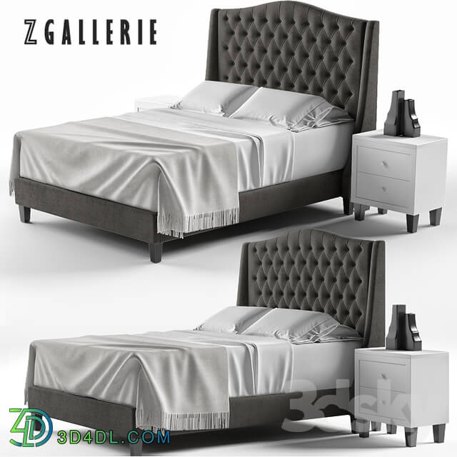 Bed - Scarlett Tufted Bed