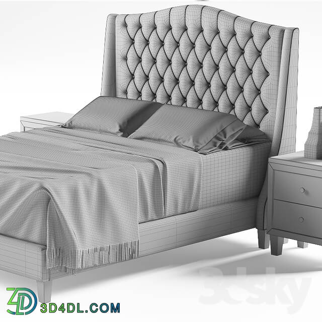 Bed - Scarlett Tufted Bed