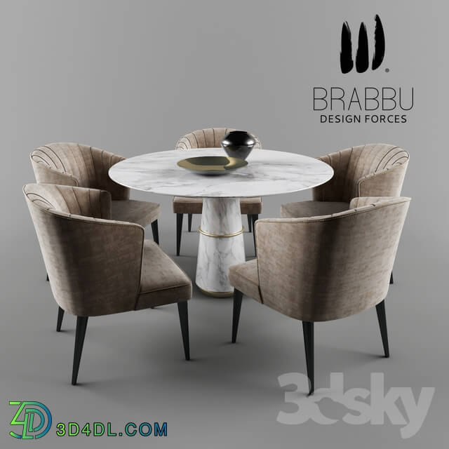 Table _ Chair - Brabbu Nuka AGRA