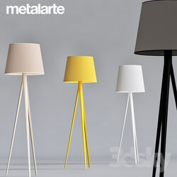 Floor lamp - Triana Floor Lamp by Metalarte 