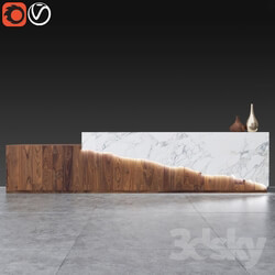 Office furniture - RECEPTION MARBLE 