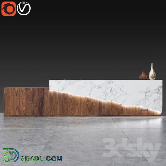 Office furniture - RECEPTION MARBLE