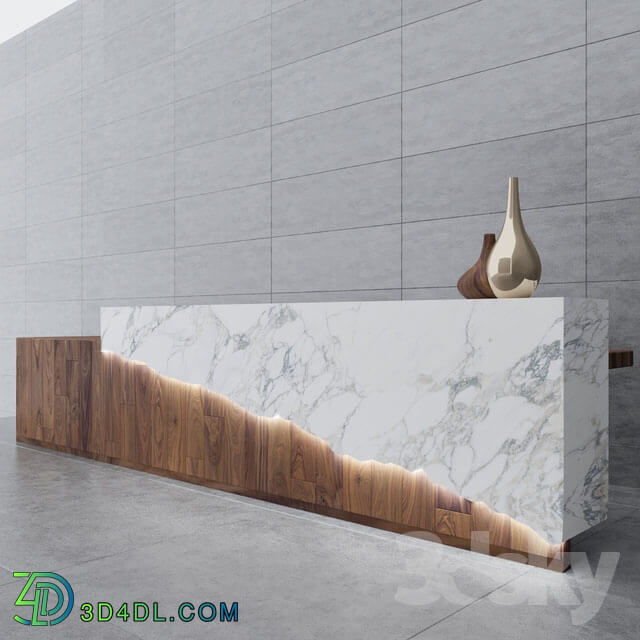 Office furniture - RECEPTION MARBLE