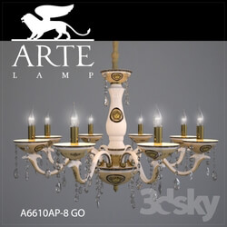 Ceiling light - Chandelier ArteLamp A6610LM-8GO 