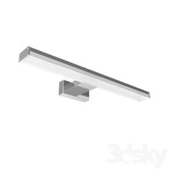 Ceiling light - 96064 LED Bathroom Light Fixture PANDELLA 8W _LED__ IP44_ Steel _ Plastic _ White 