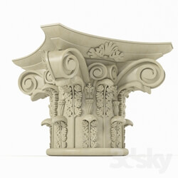 Decorative plaster - capitel of column 